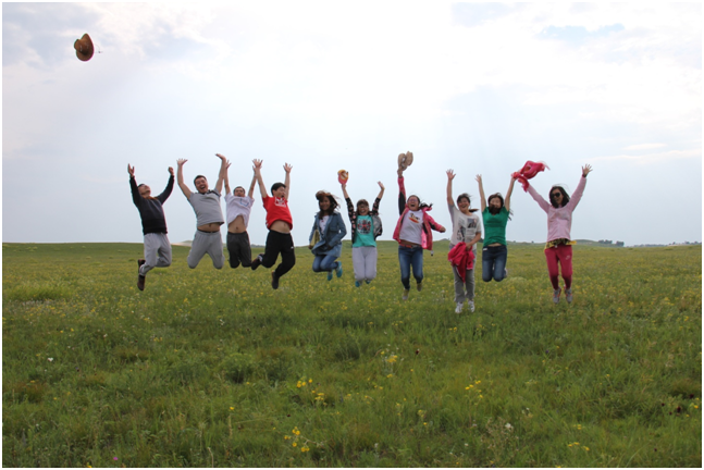 塞罕坝集体活动
